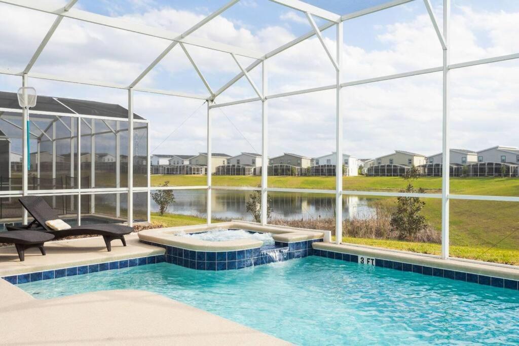 Wonderful 6Bd 5Bat With Golf Course @Championsgate Villa Four Corners Exterior photo